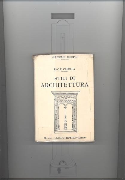 STILI DI ARCHITETTURA