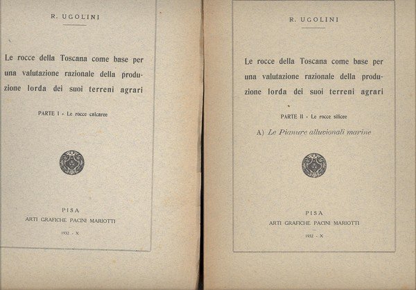 LE ROCCE DELLA TOSCANA COME BASE PER UNA VALUTAZIONE RAZIONALE …