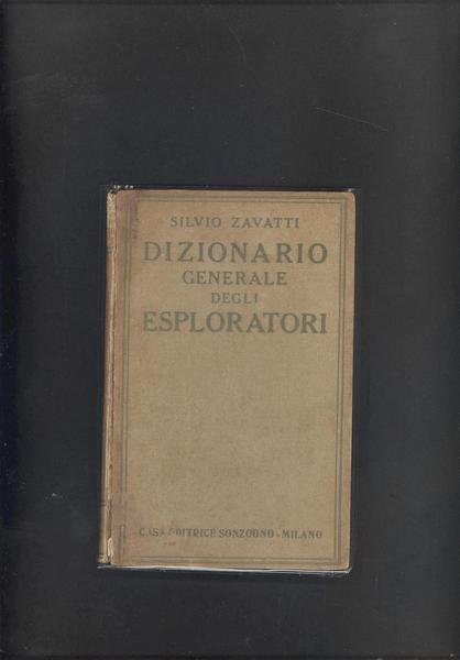 DIZIONARIO GENERALE DEGLI ESPLORATORI.