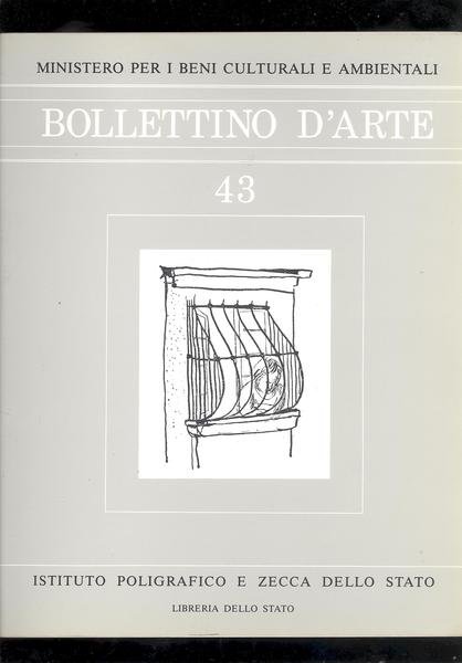 BOLLETTINO D'ARTE, 43