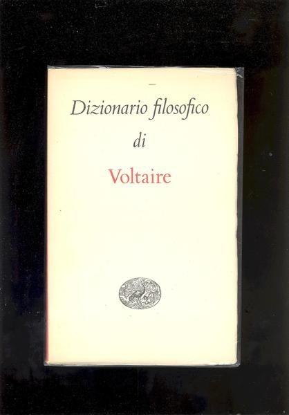 DIZIONARIO DI FILOSOFIA