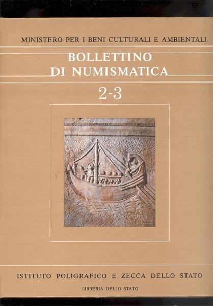 BOLLETTINO DI NUMISMATICA 2 - 3