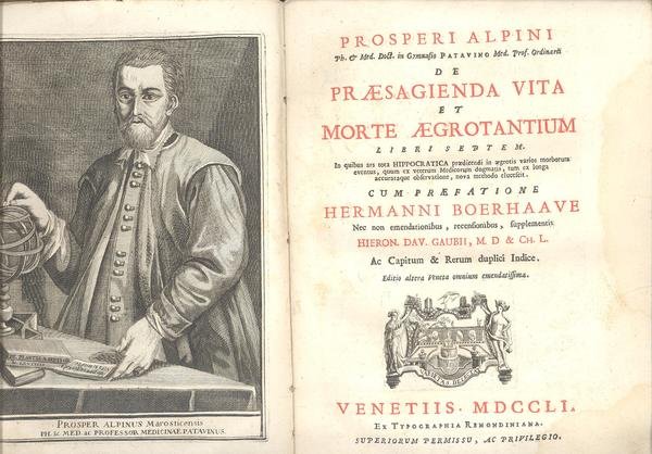 DE PRAESAGIENDA VITA ET MORTE AEGROTANTIUM.