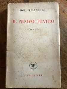 IL NUOVO TEATRO. ATTI UNICI