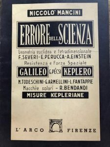 ERRORE DELLA SCIENZA