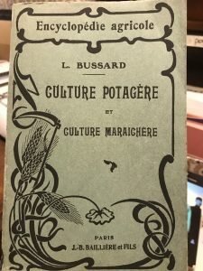 CULTURE POTAGERE ET CULTURE MARAICHERE