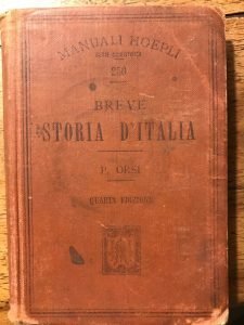 BREVE STORIA D’ITALIA. QUARTA EDIZIONE RIVEDUTA E CONTINUATA FINO AL …