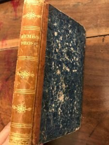 LE PROSE DI MESSER PIETRO BEMBO CARDINALE NELLE QUALI SI …