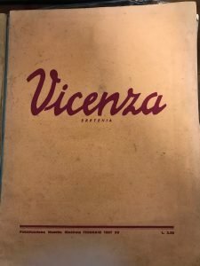 VICENZA ERETENIA. FEBBRAIO 1937