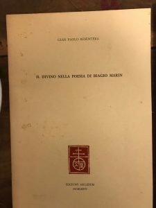 IL DIVINO NELLA POESIA DI BIAGIO MARIN