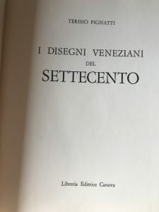 I DISEGNI VENEZIANI DEL SETTECENTO