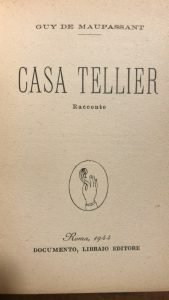 CASA TELLIER. RACCONTO