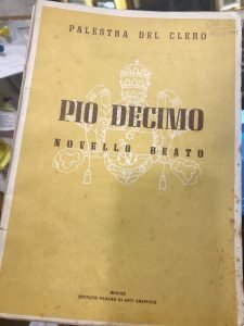 PIO DECIMO, NOVELLO BEATO – (PIO X )