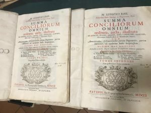 SUMMA CONCILIORUM OMNIUM ORDINATA, AUCTA, ILLUSTRATA EX MERLINI, JOVERII, BARONII, …