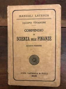 COMPENDIO DI SCIENZA DELLE FINANZE