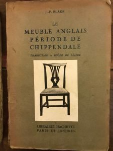 LE MEUBLE ANGLAIS PERIODE DE CHIPPENDALE