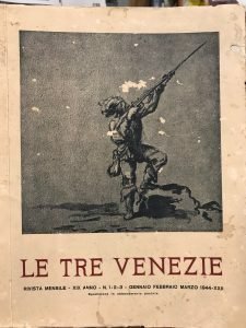 LE TRE VENEZIE. N.1-2-3 GEN FEB MAR 1944