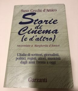 STORIE DI CINEMA ( E D’ALTRO) RACCONTATE A MARGHERITA D’AMICO