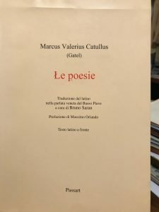 LE POESIE DI CATULLO TRADUZIONE DAL LATINO NELLA PARLATA VENETA …