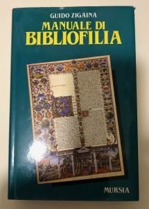 MANUALE DI BIBLIOFILIA