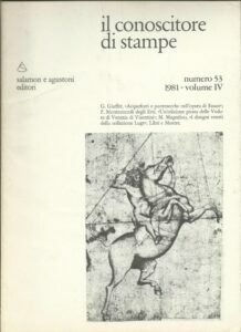 IL CONOSCITORE DI STAMPE – NR 53 – 1981 – …