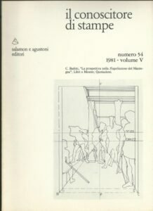 IL CONOSCITORE DI STAMPE – NR 54 – 1981 – …