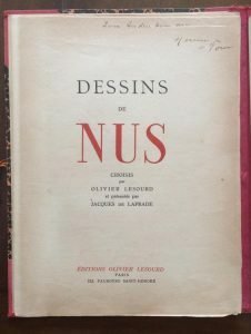 DESSINS DE NUS CHOISIS PAR OLIVIER LESOURD ET PRESENTES PAR …