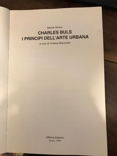 CHARLES BULS I PRINCIPI DELL’ARTE URBANA