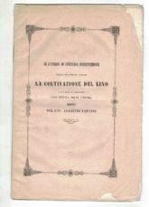 SU L’UTILITA’ DI ESTENDERE PRESENTEMENTE NELLE PROVINCE VENETE LA COLTIVAZIONE …