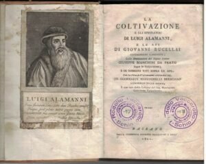 LA COLTIVAZIONE E GLI EPIGRAMMI DI LUIGI ALAMANNI, E LE …