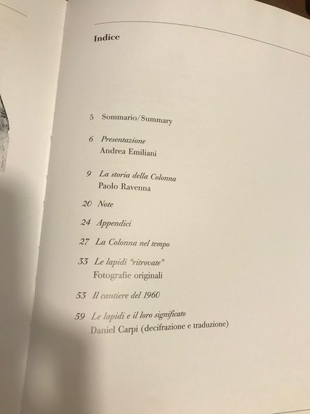 LE LAPIDI EBRAICHE NELLA COLONNA DI BORSO D’ESTE A FERRARA
