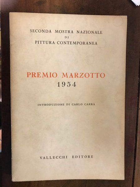 SECONDA MOSTRA NAZIONALE DI PITTURA CONTEMPORANEA. PREMIO MARZOTTO 1954