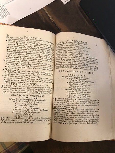 (BODONI) ELEMENTI DELLA LINGUA ITALIANA E LATINA