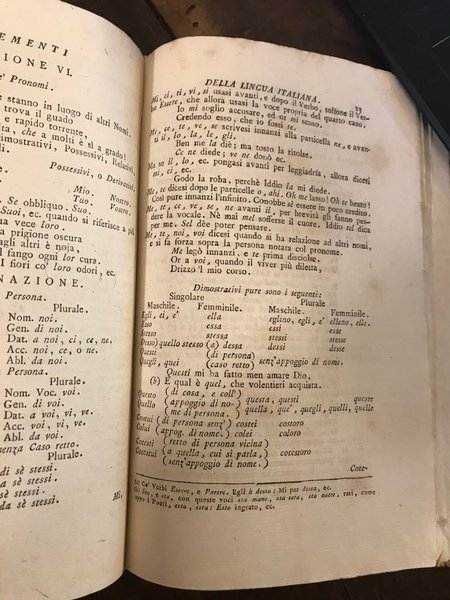 (BODONI) ELEMENTI DELLA LINGUA ITALIANA E LATINA