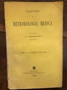 SAGGIO DI METEOROLOGIA MEDICA