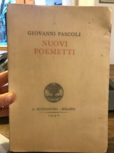 NUOVI POEMETTI. PASCOLI