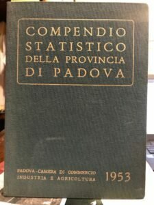 COMPENDIO STATISTICO DELLA PROVINCIA DI PADOVA 1953