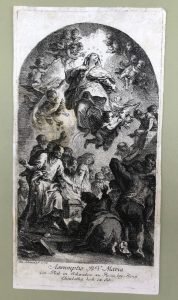 ASSUMPTIO B.V. MARIA. EIN PLAT IN SCHWABENZU REITABEY BONA ELISABETHA…