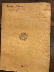 BASSANO. POEMETTO IN VERSI SCIOLTI
