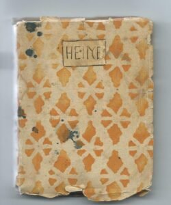 BUCH DER LIEDER VON HEINRICH HEINE – AUSGEWAEHLT VON HANS …