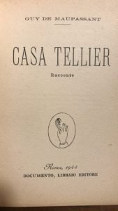 CASA TELLIER. RACCONTO