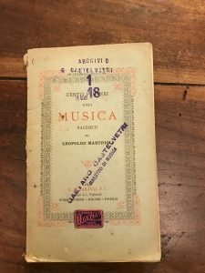 CENTO PENSIERI SULLA MUSICA RACCOLTI DA LEOPOLDO MASTRIGLI