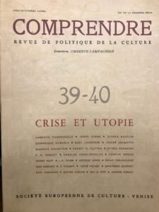 COMPRENDRE REVUE DE POLITIQUE DE LA CULTURE. 39-40