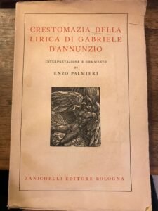 CRESTOMAZIA DELLA LIRICA DI GABRIELE D’ANNUNZIO