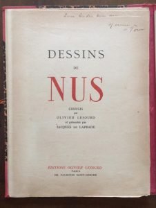 DESSINS DE NUS CHOISIS PAR OLIVIER LESOURD ET PRESENTES PAR …