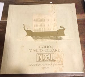 DUILIO GIULIO CESARE, NAVIGAZIONE GENERALE ITALIANA, GENOVA | Immagine principale