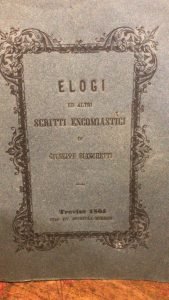 ELOGI ED ALTRI SCRITTI ENCOMIASTICI