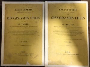 ENCYCLOPEDIE THEORIQUE ET PRATIQUE DES CONNAISSANCES UTILES…TOMO I E II