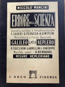 ERRORE DELLA SCIENZA