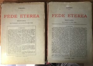 FEDE ETEREA BREVIARIO PARTE FONDAMENTALE PARTE ACCESSORIA PARTE SUPPLETIVA.